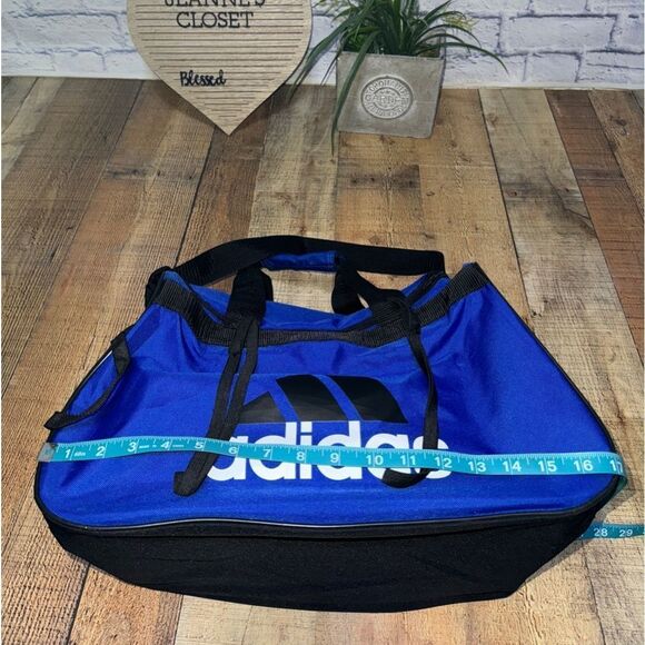 Adidas Defender IV Small Duffle Bag blue - Picture 10 of 15